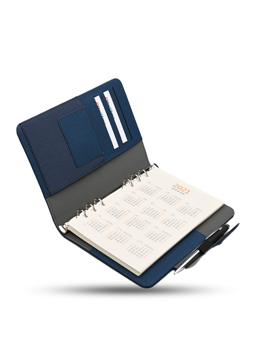 BIND ORGANIZER - A5 Binder with 80 Sheets and Magnetic Closure