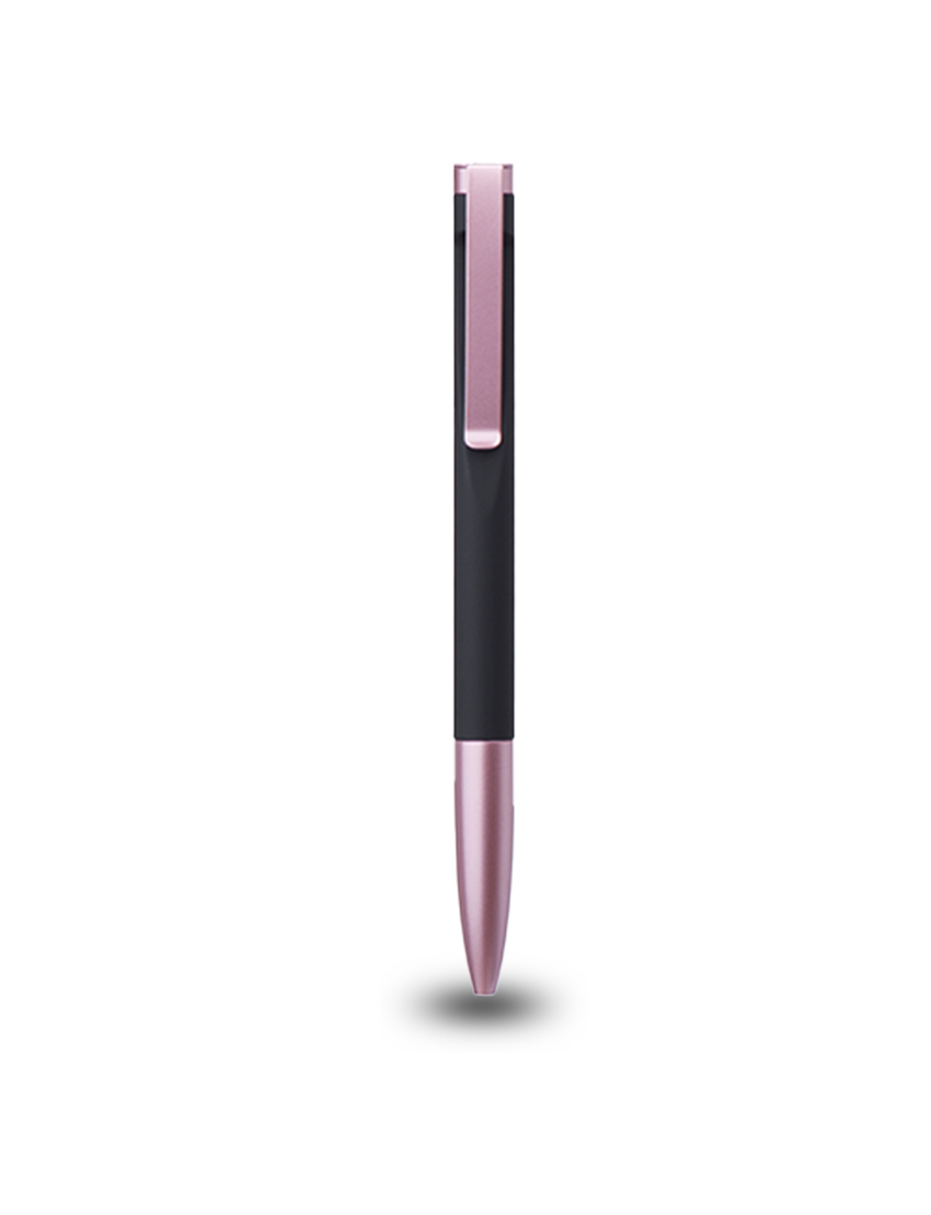 CLIPPY PEN - Elegant Metal Ballpen German Blue Ink