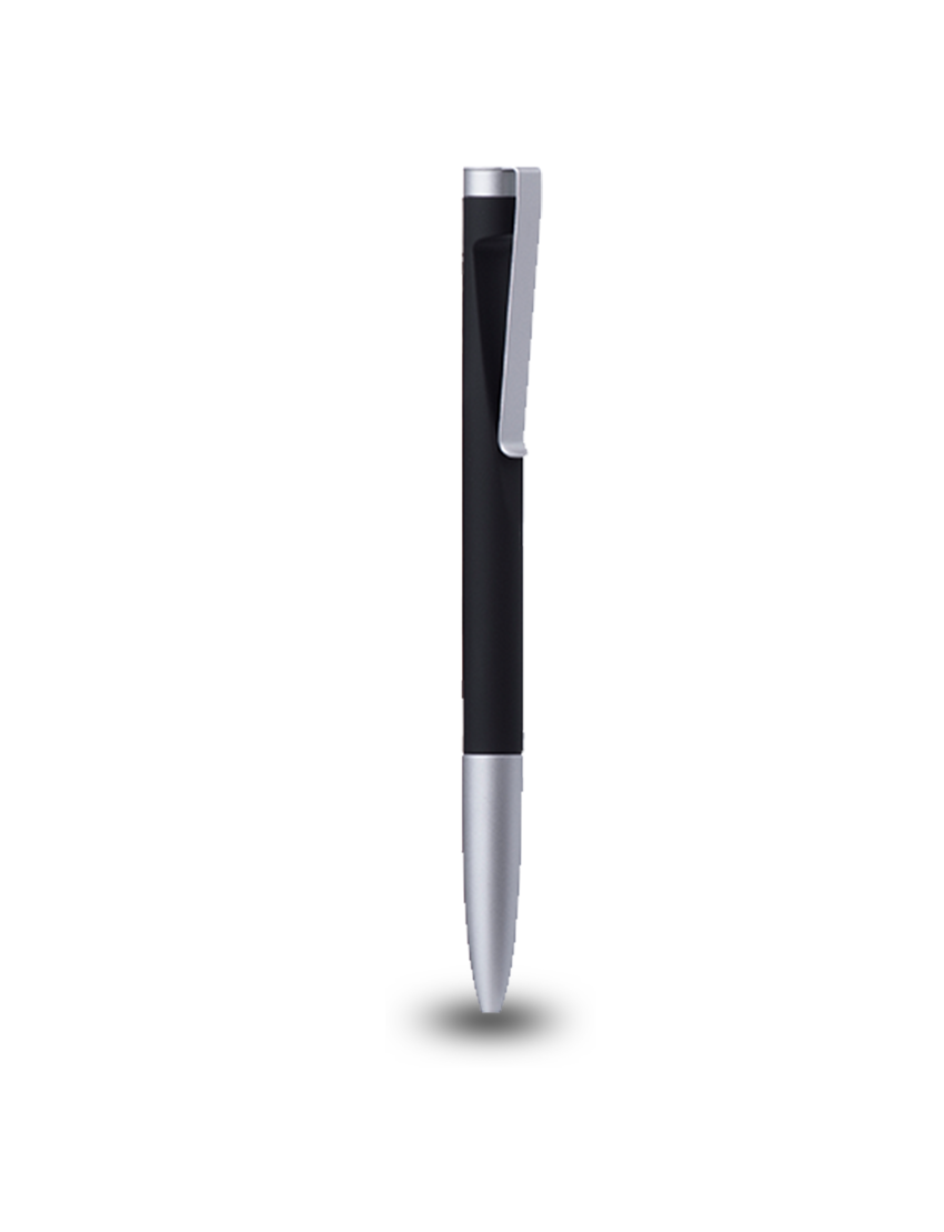 CLIPPY PEN - Elegant Metal Ballpen German Blue Ink