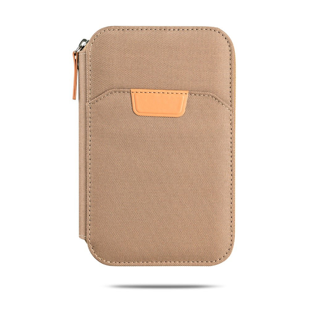 RPET TRAVI - Eco-Friendly Travel Wallet with Multiple Slots and Zipper Closure