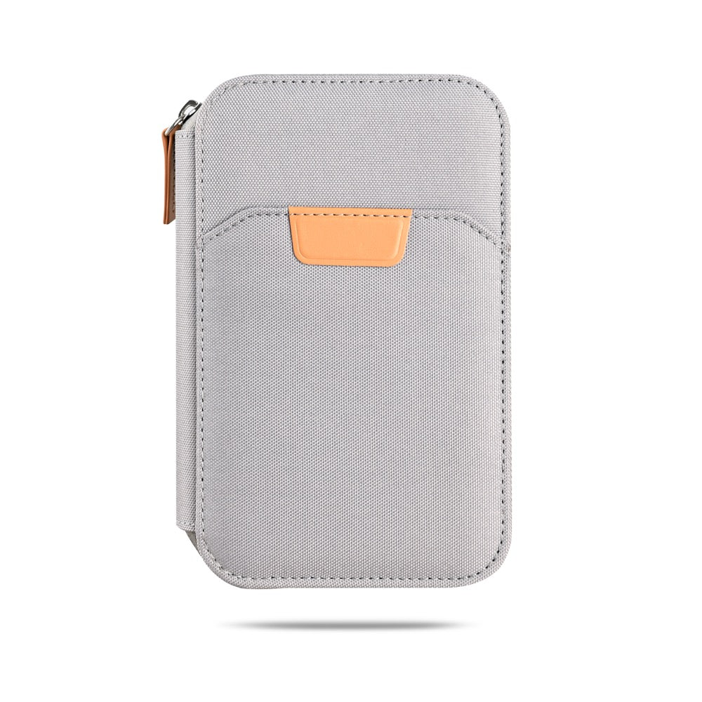 RPET TRAVI - Eco-Friendly Travel Wallet with Multiple Slots and Zipper Closure