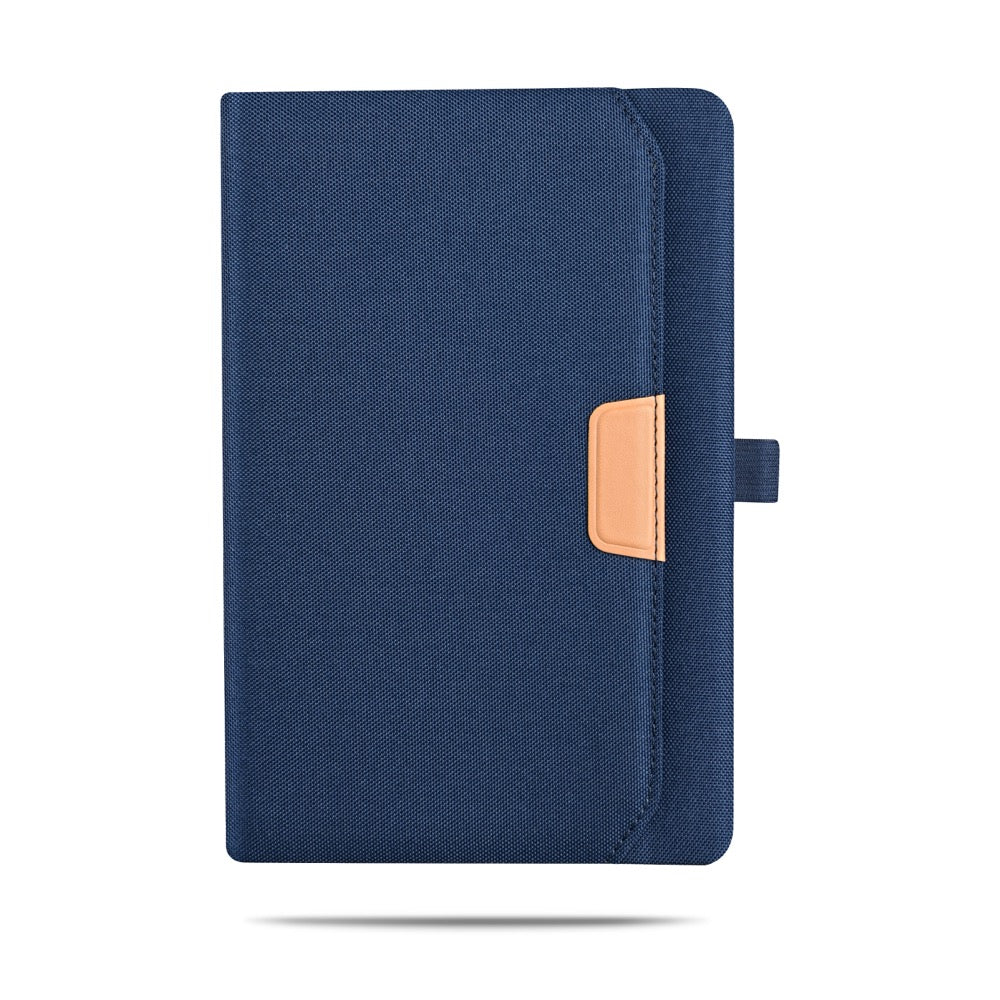 RPET NOTE - Eco-Friendly A5 Notebook with 96 Sheets, Pocket, and Pen Holder