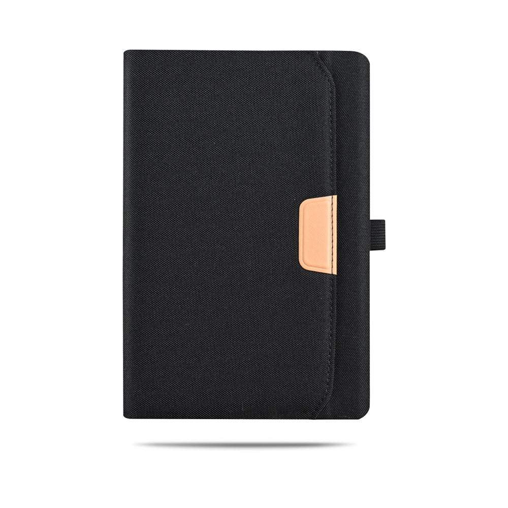 RPET NOTE - Eco-Friendly A5 Notebook with 96 Sheets, Pocket, and Pen Holder