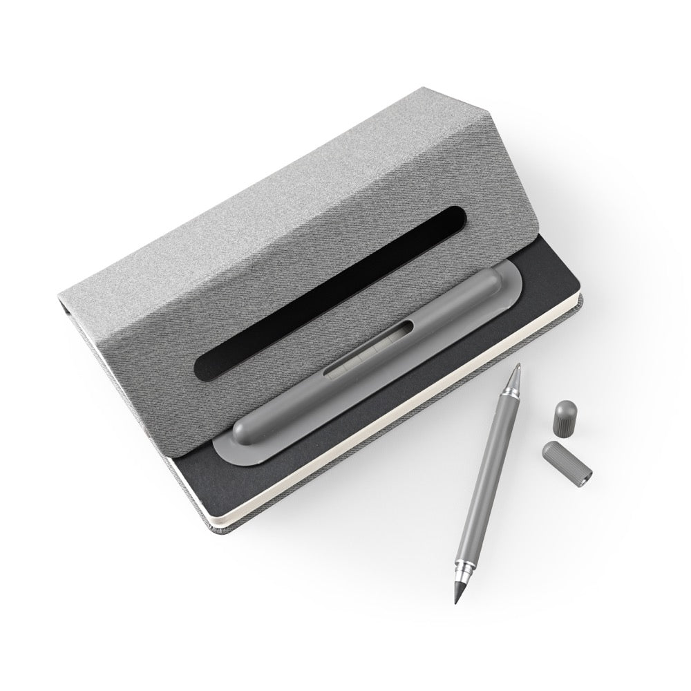 STAND PENOTE - A5 Notebook with 2-in-1 Writing Instruments and Mobile Stand