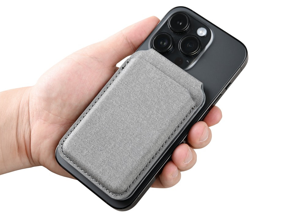 MAG WALLET - Versatile Magnetic Card Holder Wallet with Mobile Stand Functionality