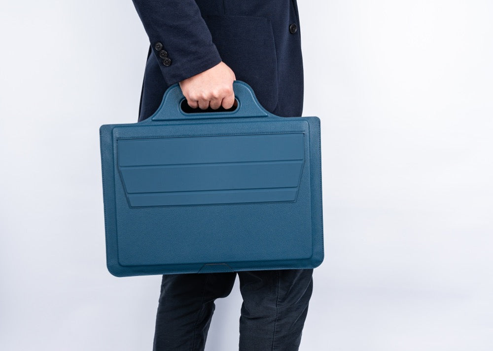 LAPCASE PRO - Eco-Friendly PU Laptop Sleeve that Converts into a Handy Workstation