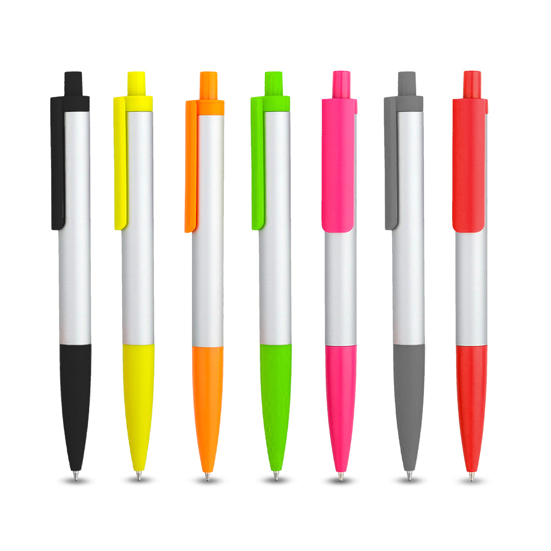 ALUMINUM PEN - Sleek Push-Type Ballpen with Blue Ink and Durable Design