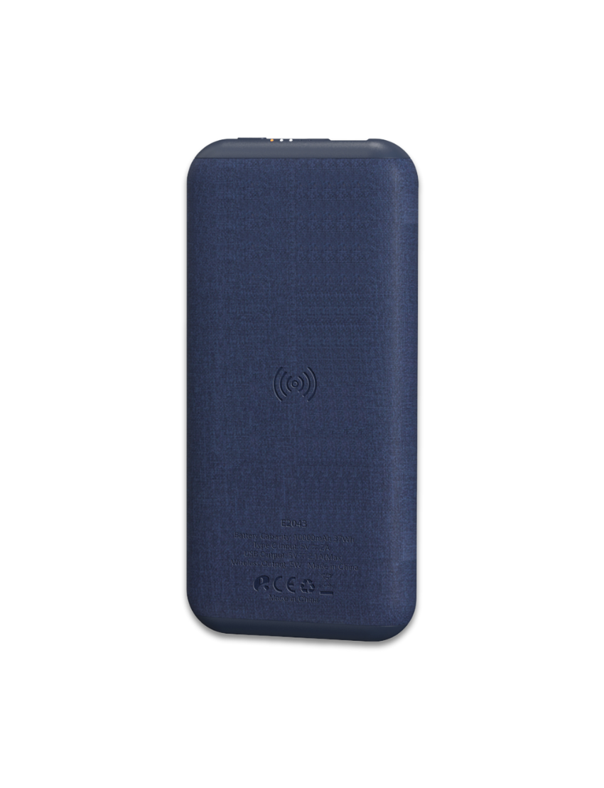WIRELESS LIGHT UP - 10,000mAh Wireless Power Bank
