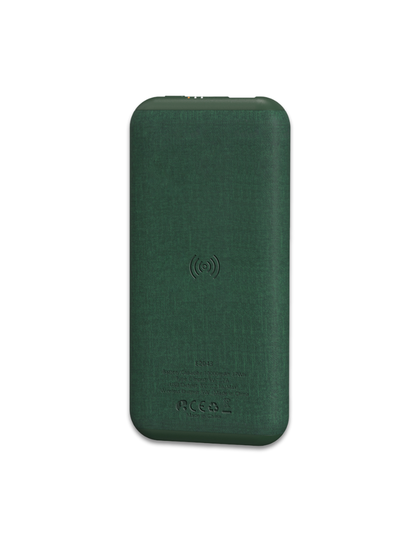 WIRELESS LIGHT UP - 10,000mAh Wireless Power Bank