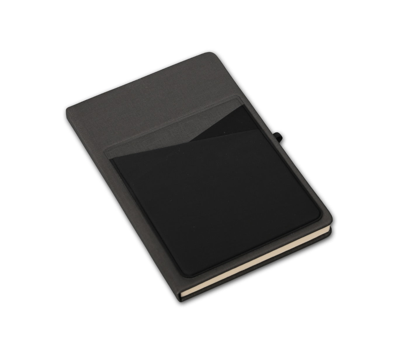 SIMPLE NOTE - A5 Linen Notebook with Lycra Pockets and Pen Holder