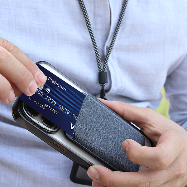 ELE CARDY - Elegant RFID Magnetic Card Holder &amp; Stand