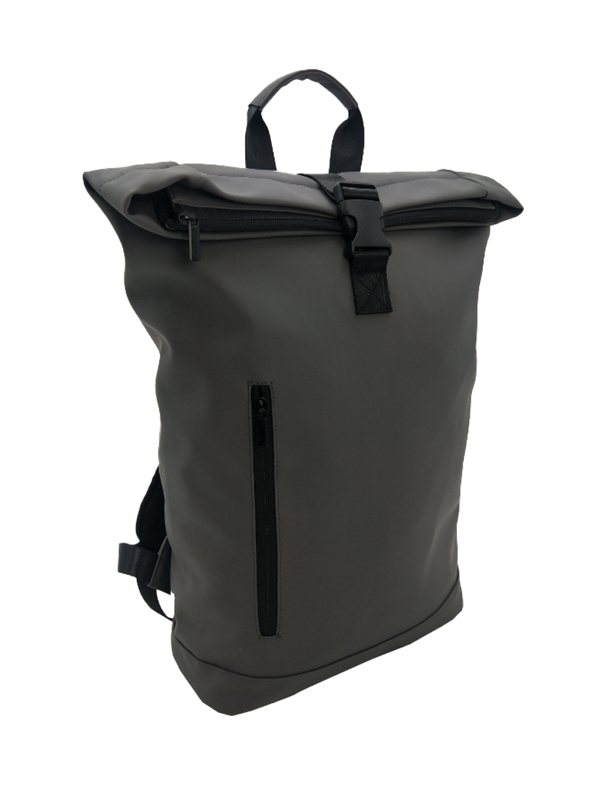 ROLLTOP BAG - Trendy Waterproof Backpack with Padded Laptop Pocket