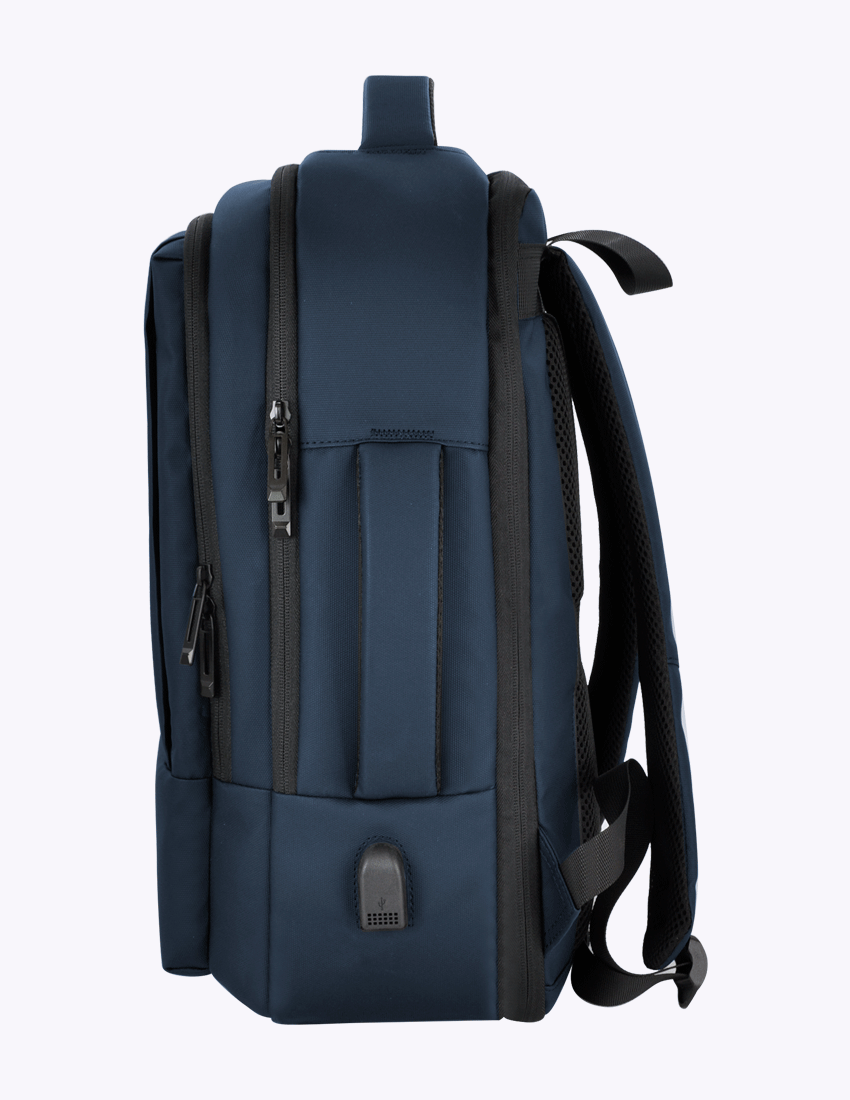 TECH TRAVEL BAG - Expandable Waterproof Laptop Backpack with USB Charging