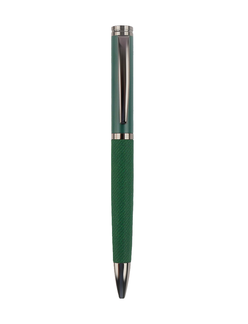 STELLAR PEN - Eco-Friendly Metal Pen with Recycled PU Body and Chrome Plated Clip