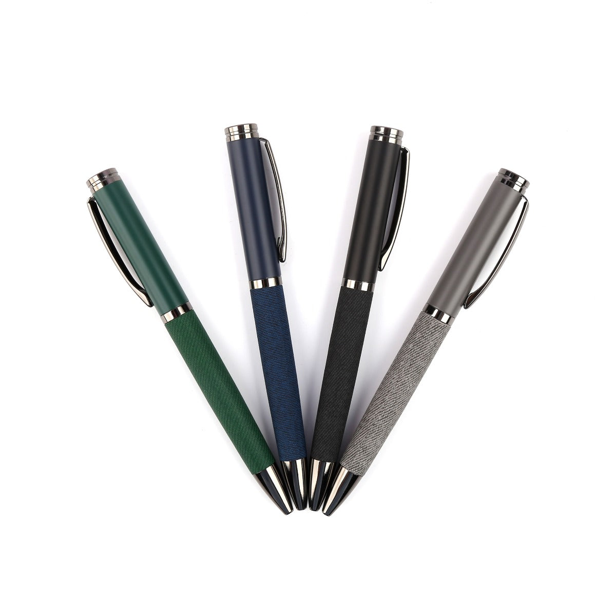 STELLAR PEN - Eco-Friendly Metal Pen with Recycled PU Body and Chrome Plated Clip