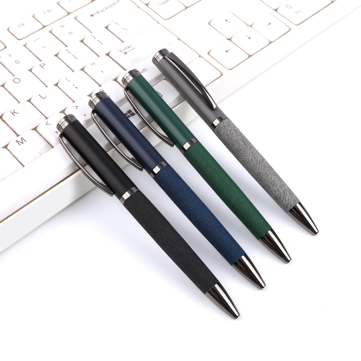 STELLAR PEN - Eco-Friendly Metal Pen with Recycled PU Body and Chrome Plated Clip