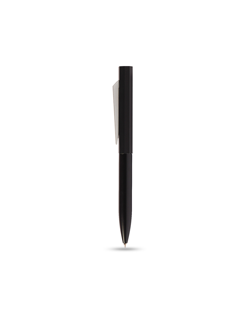 TWIST LUX - Premium Twist Pen with Matte Lacquered Aluminum Body and Satin Silver Accents