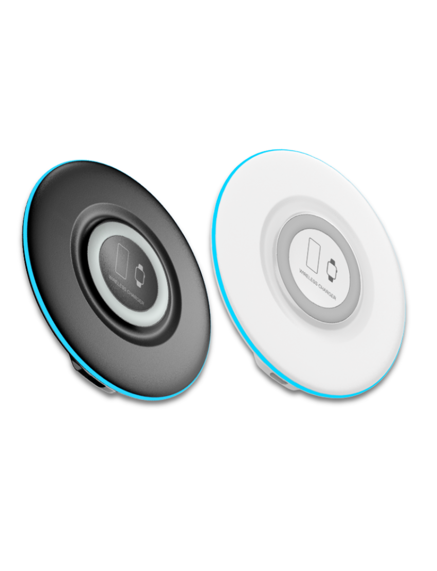 iWIRELESS PAD - Dual Coil Wireless Charger for Mobile, AirPods & iWatch