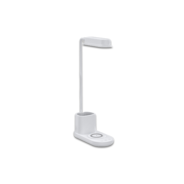 WIRELESS LAMP - LED Table Lamp with 3 Light Options and Fast Wireless Charging