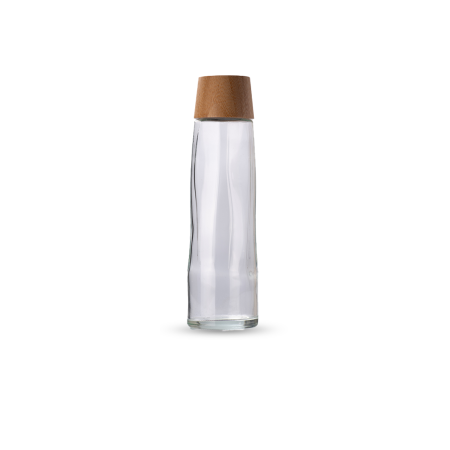 CALYPSO GLASS - Transparent 750ml with Bamboo Lid