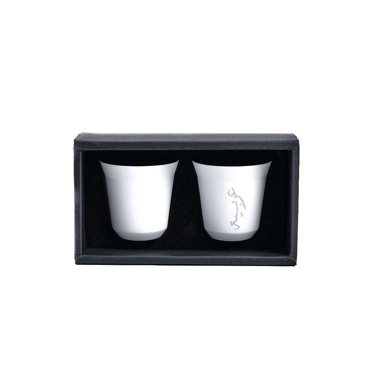 ESPRESSO SET - Premium 2-Piece Double Wall Stainless Steel Espresso Cups