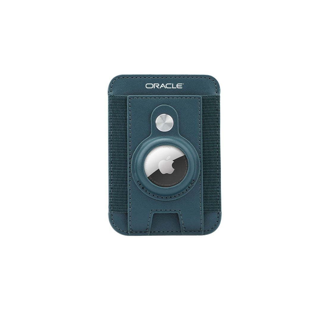 MARZ - Santhome® Magnetic Phone Cardholder with Santhome Tag Pocket - Dark Green