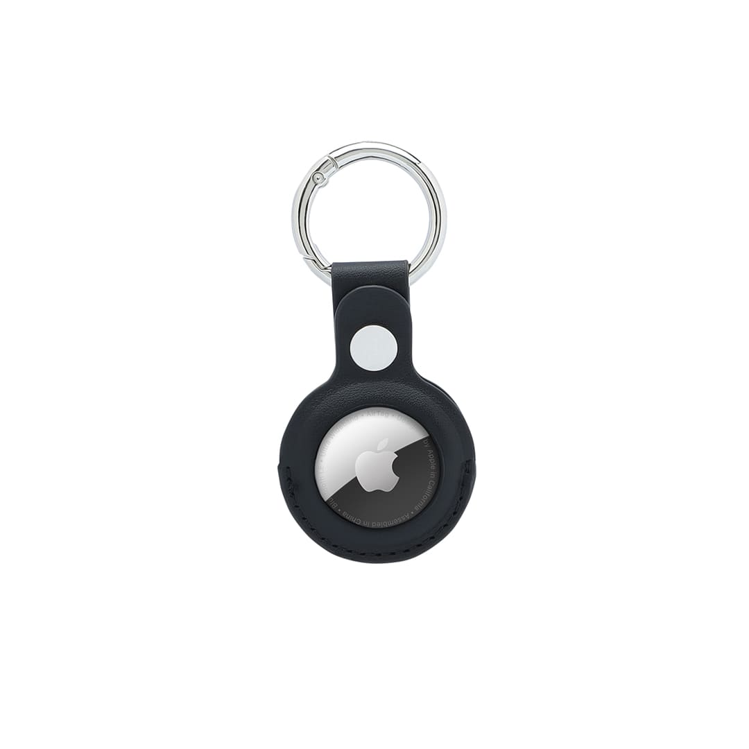 LEEVI - Santhome® PU Keychain with Santhome Tag pocket - Black