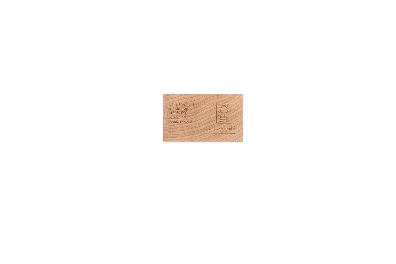 Eco-neutral® FSC Beech Wood Award