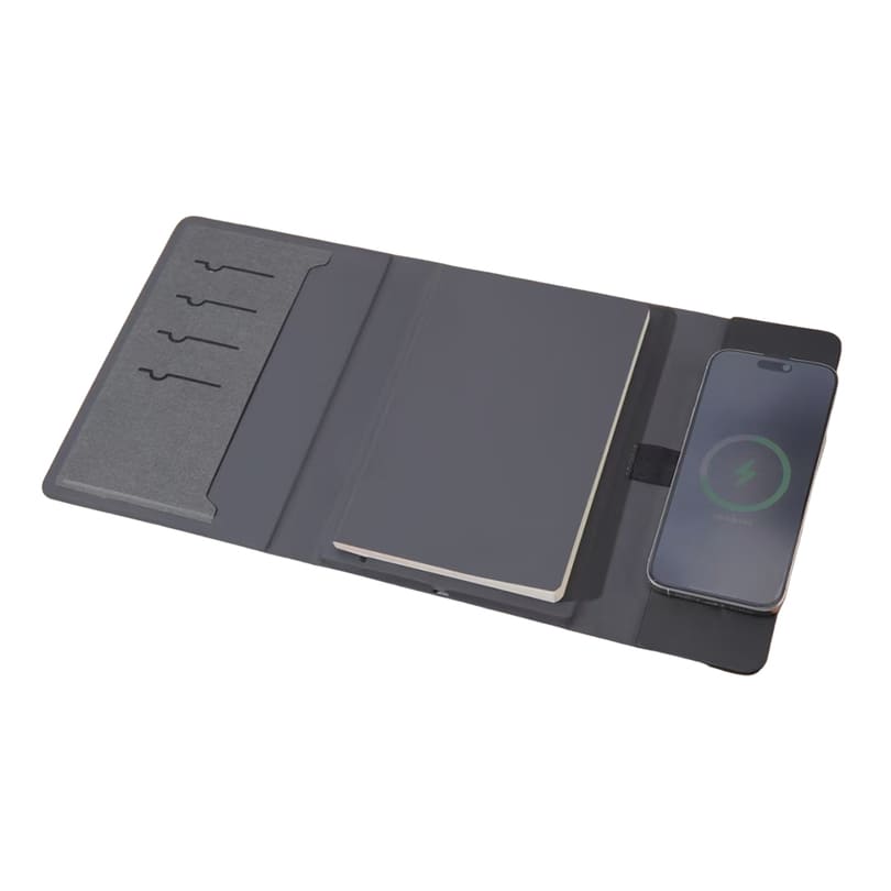 BERGMUND - Santhome 10000mAh Mag Wireless Powerbank Portfolio - Black
