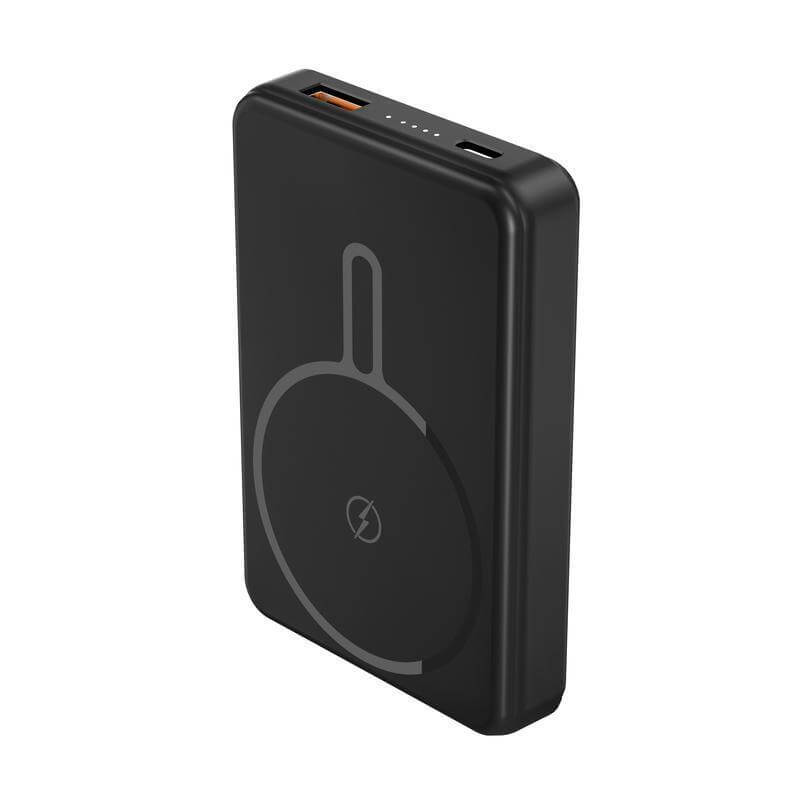 10,000 mAh Magnetic Wireless Powerbank in Gift Box - Black-