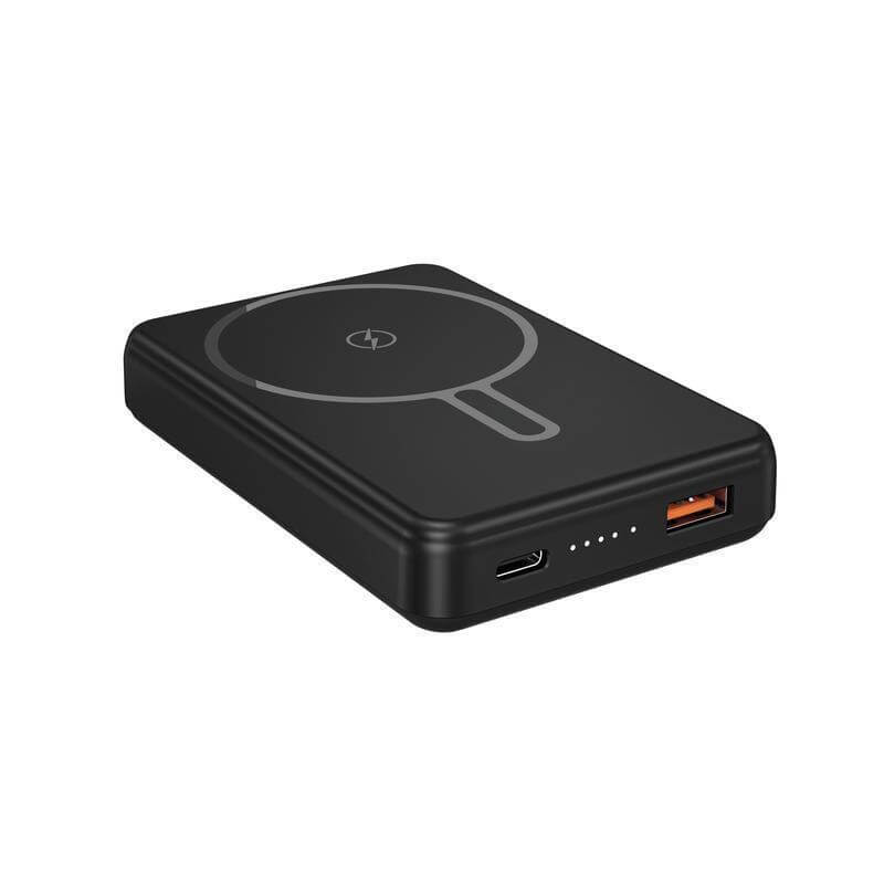 10,000 mAh Magnetic Wireless Powerbank in Gift Box - Black-