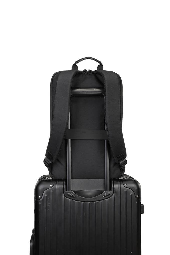 Slim RPET 15.6" Laptop Backpack - Black
