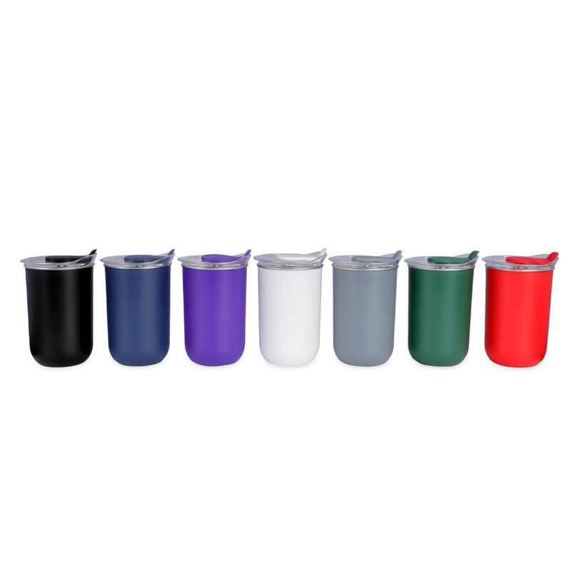 NIMI - Giftology Double Wall Travel Mug 300ml - Black