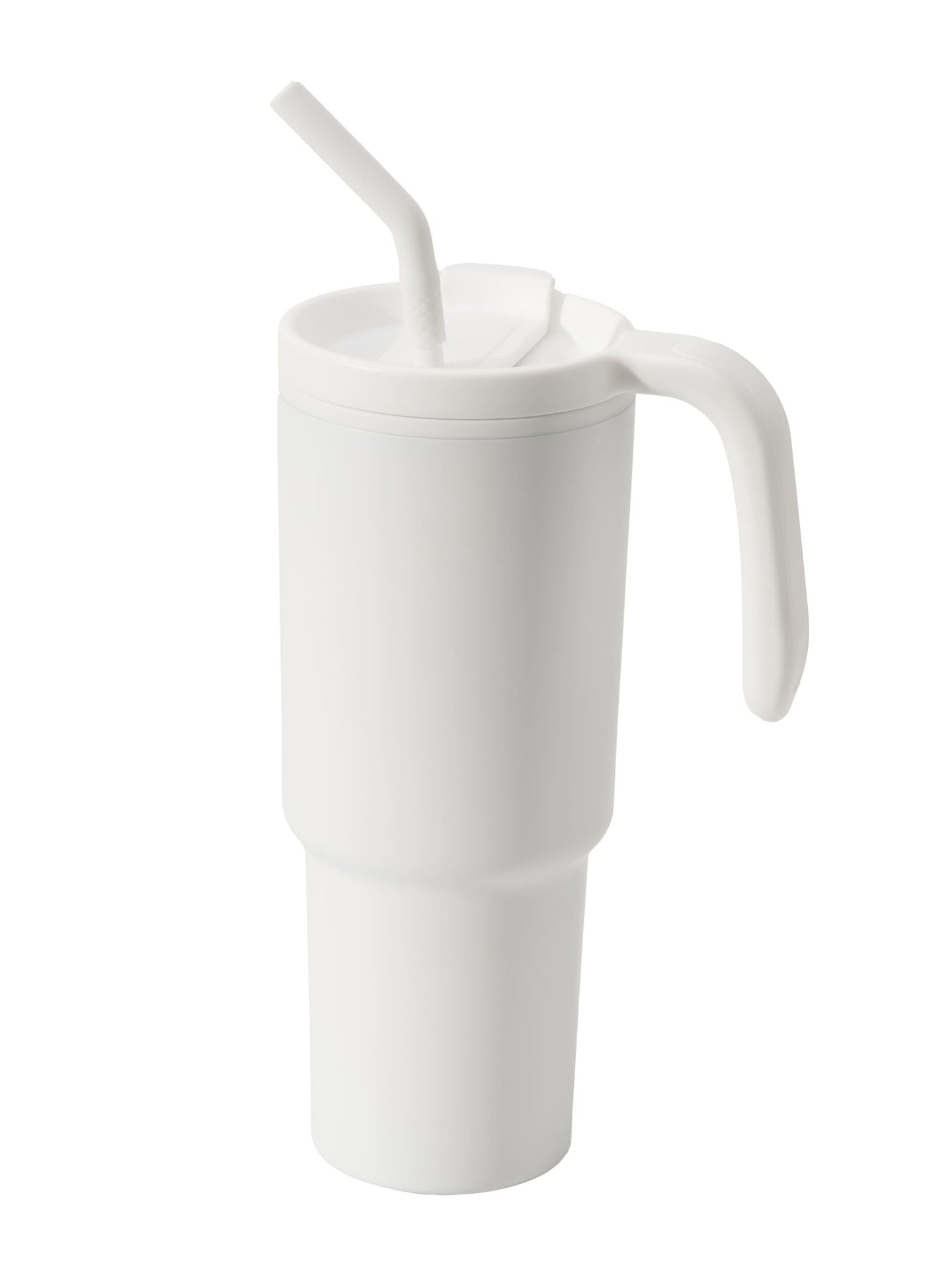 FORZA 360 - Hans Larsen Recycled Stainless Steel/PP Tumbler with 360 Branding - White