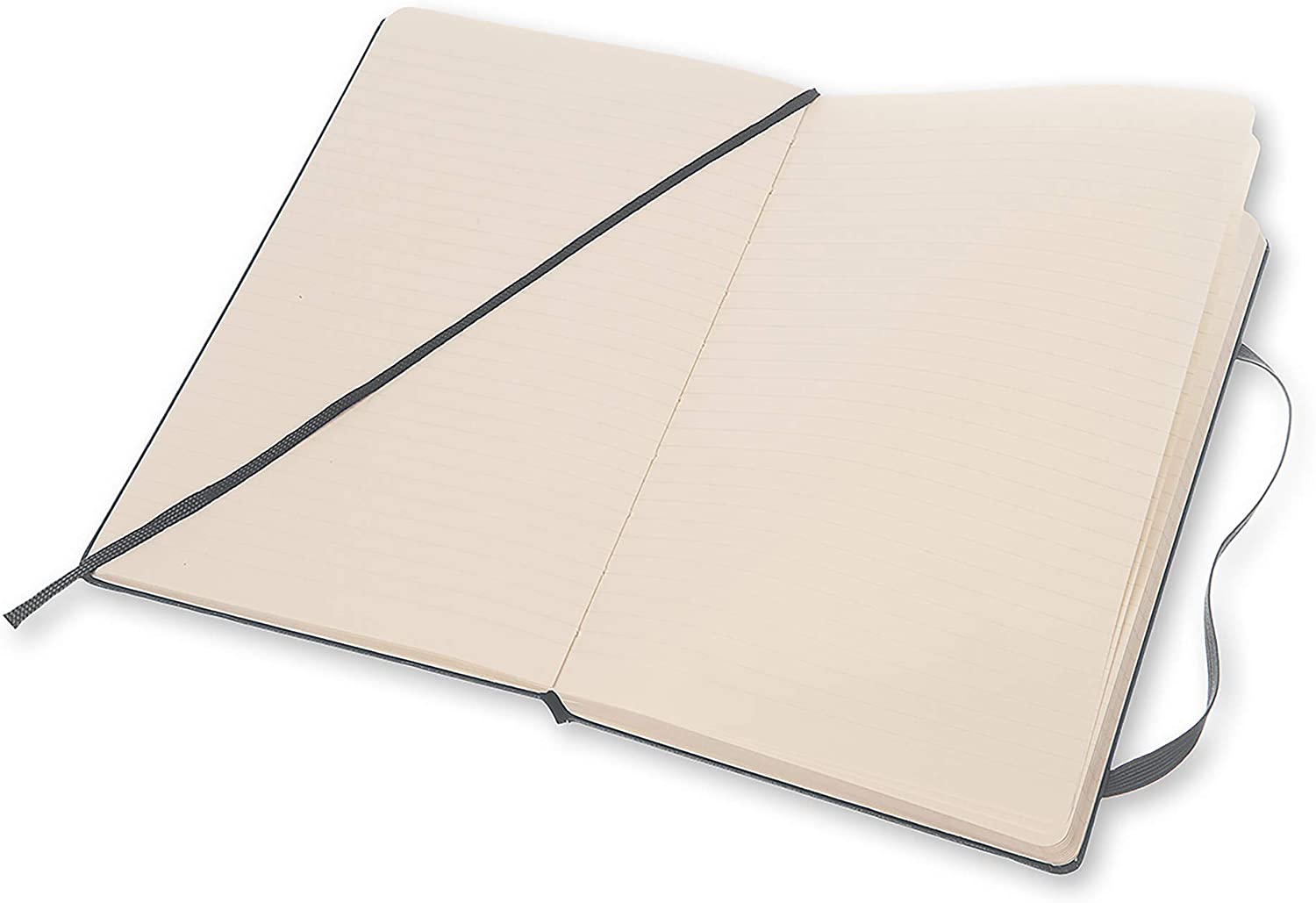 Moleskine Classic Hard Cover Large Ruled Notebook - Slate Grey