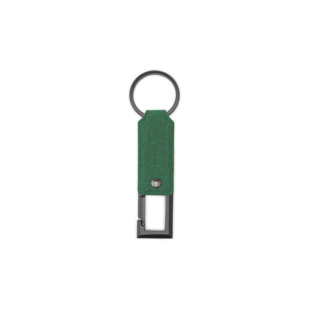 LENZEN - CHANGE ZERO Sustainable Gift Set with Refillable Notebook, Pen & USB Keychain - Green