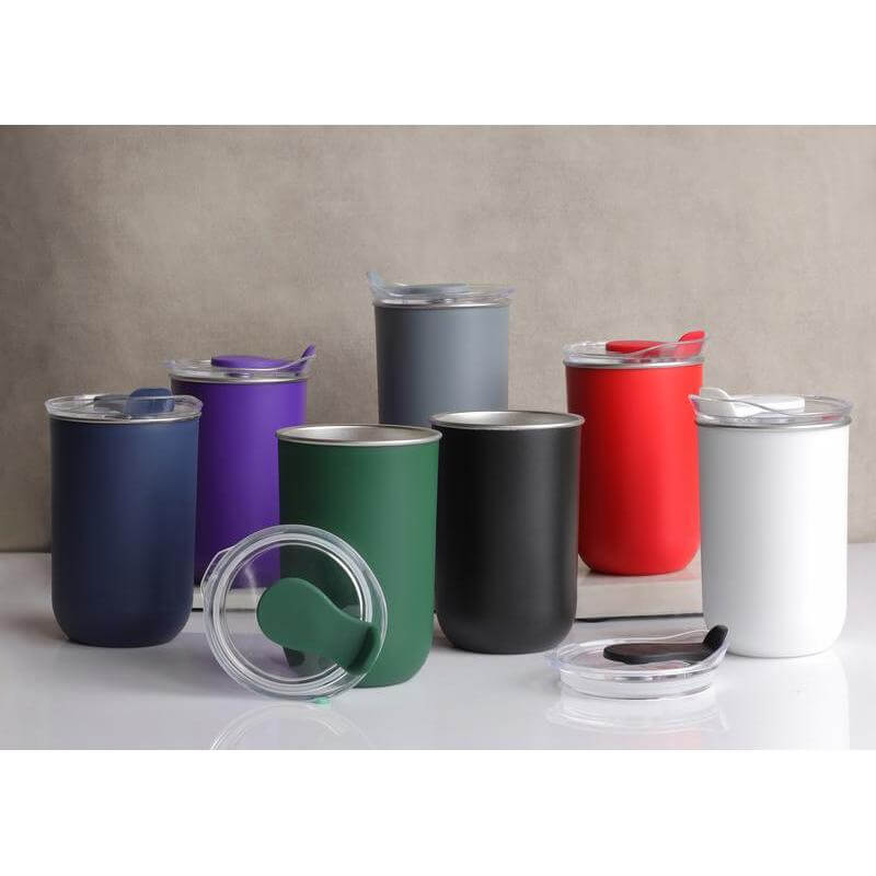 NIMI - Giftology Double Wall Travel Mug 300ml - Navy Blue