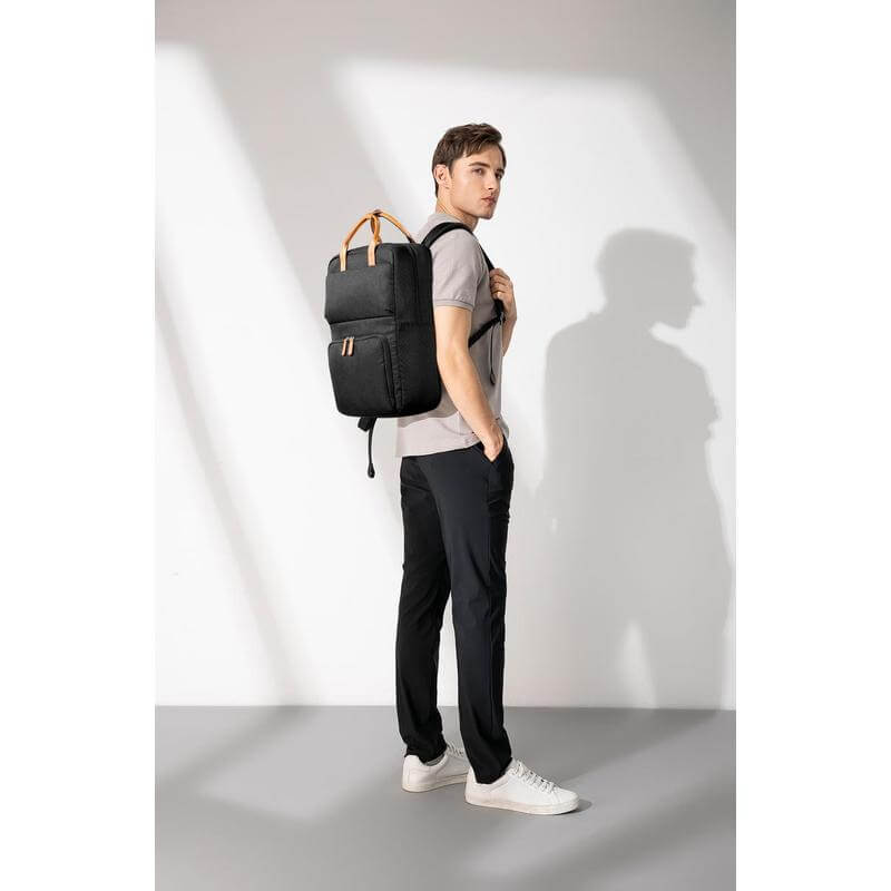 MAINZ - Santhome Metro RPET Laptop Backpack - Black