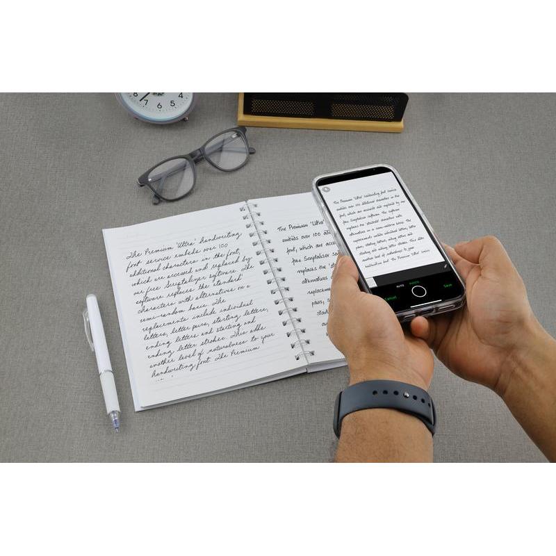 Santhome® Eternity - The Reusable Notebook & Pen Set - White