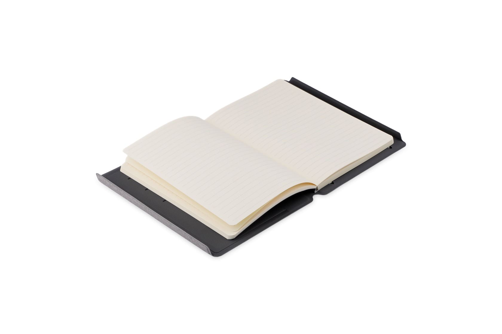LENZEN - CHANGE ZERO Sustainable Gift Set with Refillable Notebook, Pen & USB Keychain - Grey