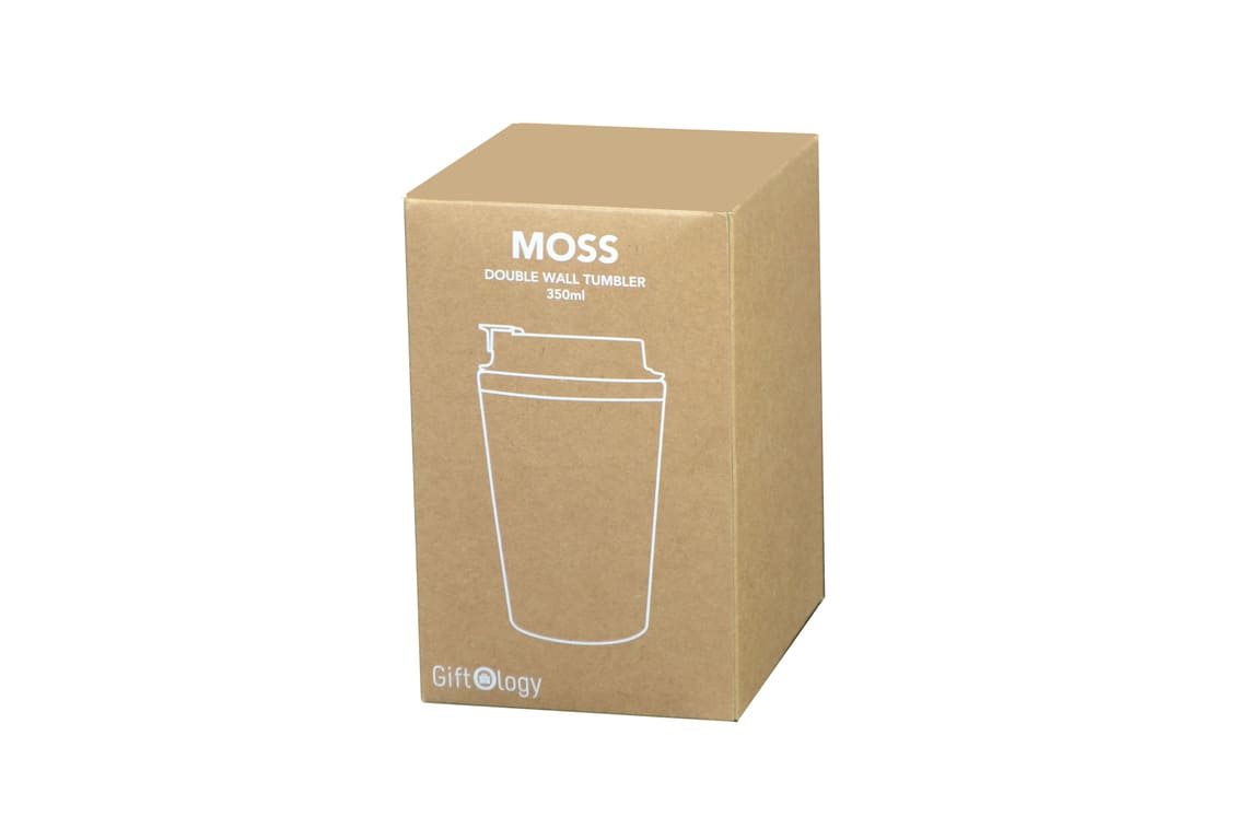 MOSS - Giftology Steel/PP Double Wall Tumbler - 350ml - Navy Blue