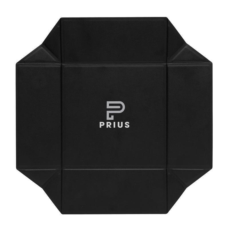 Swiss Peak® RCS Recycled PU Foldable Magnetic Storage Tray - Black