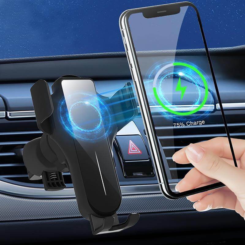 15W Car Mobile Mount Wireless Charger-Memorii