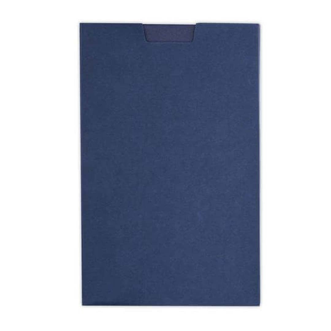 Expanded A5 Hard Cover Notebook - Navy Blue