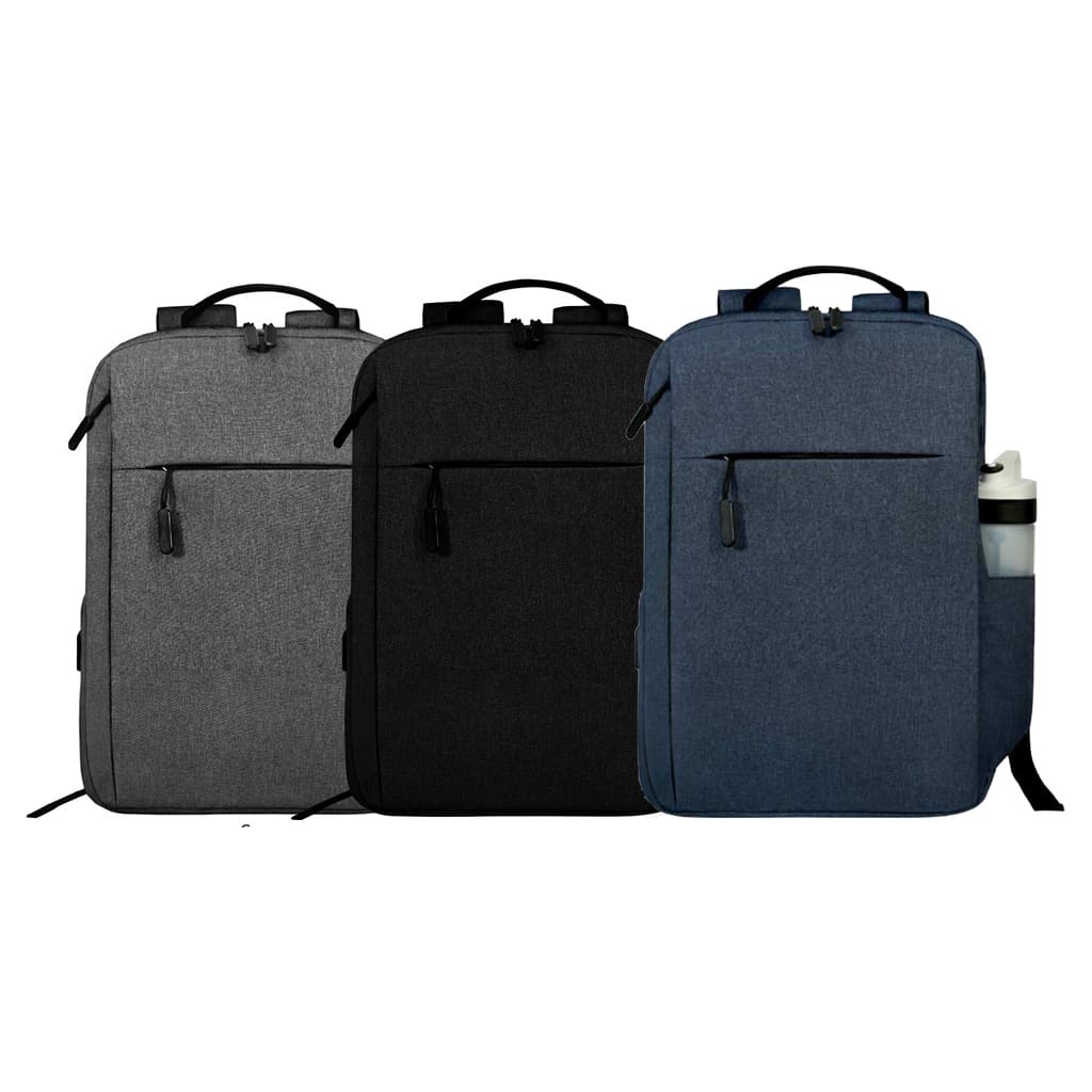 Laptop Backpack 12L - Black (Anti-bacterial)