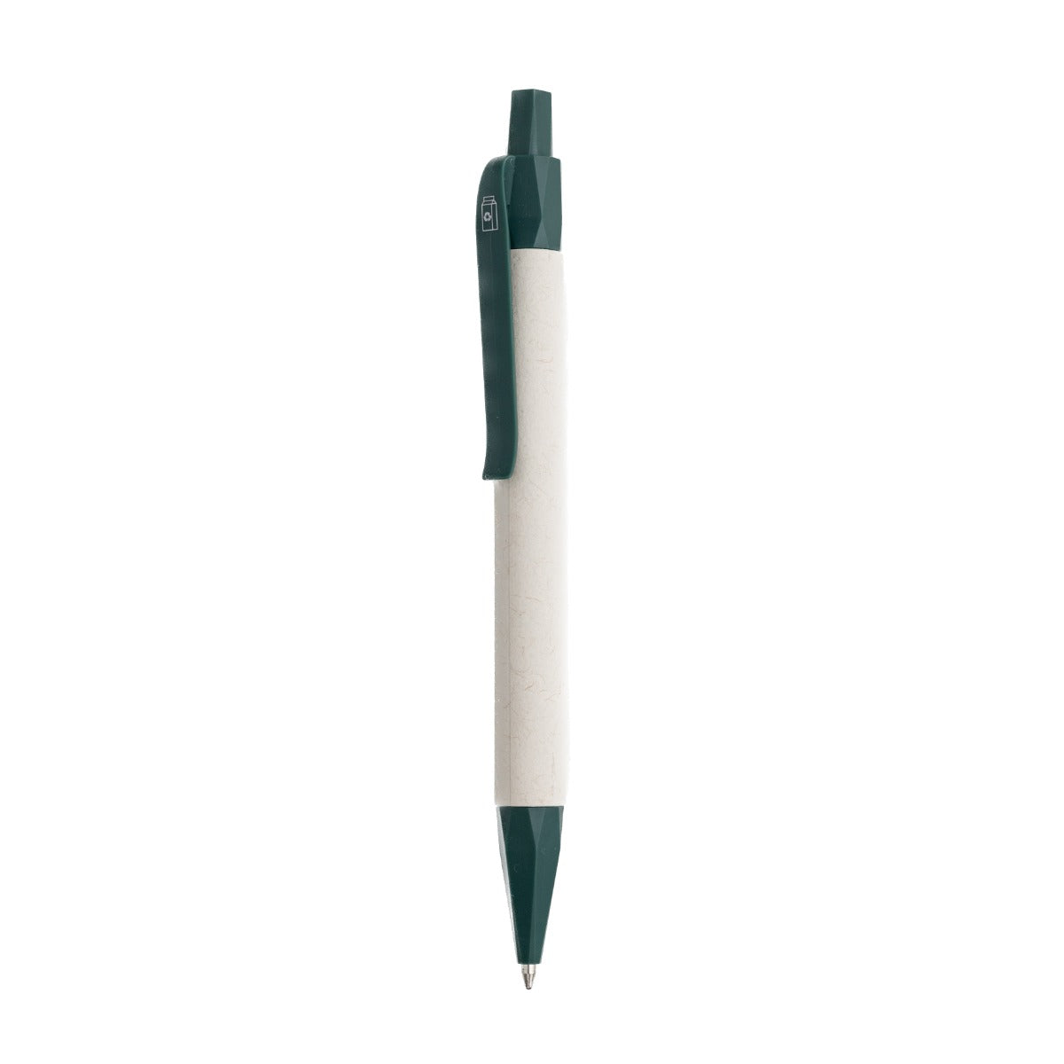 MILKY PEN - Fun Push Button Ballpen with Milk Carton Design and Blue Ink