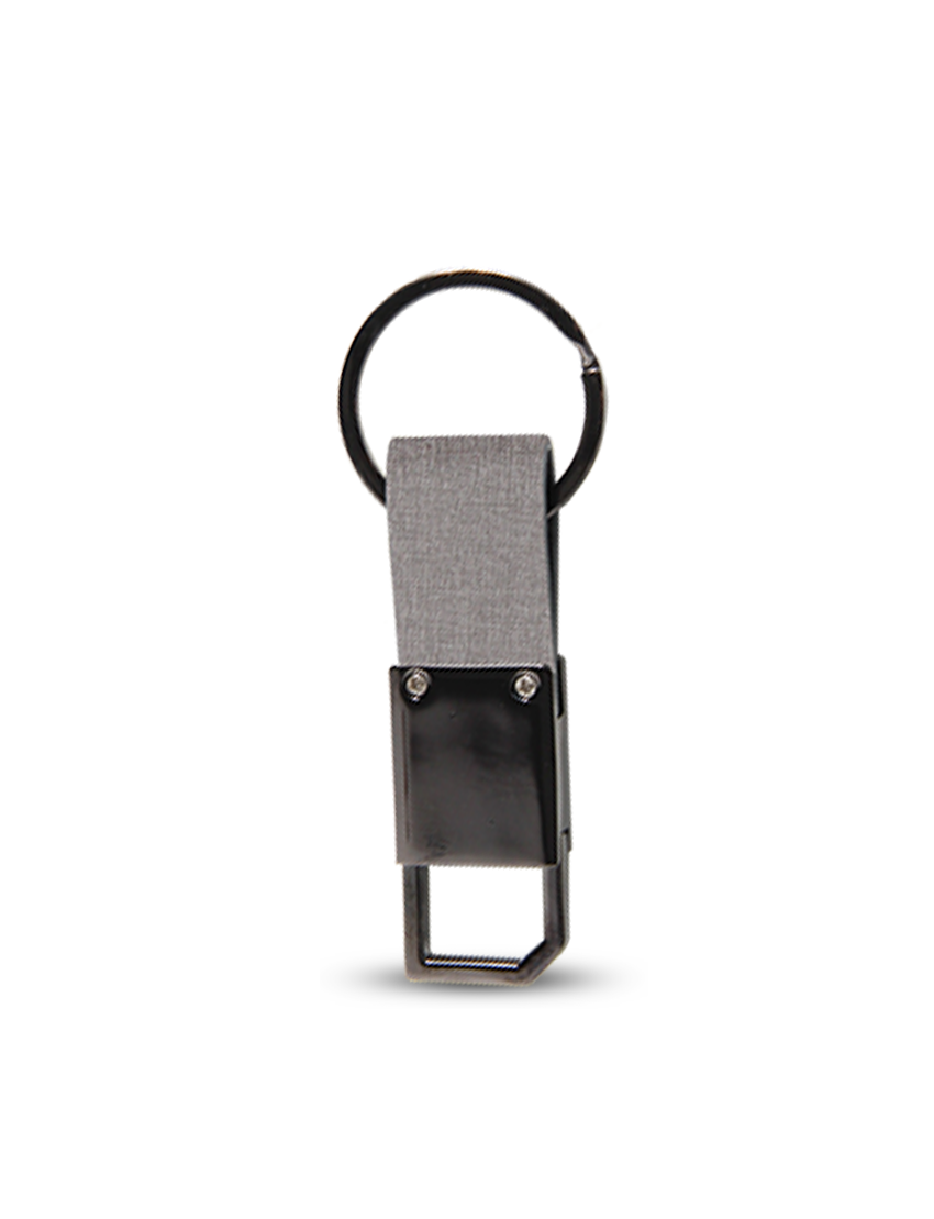 KEYHOLD - Stylish PU and Gunblack Metal Keyholder with Secure Locking System