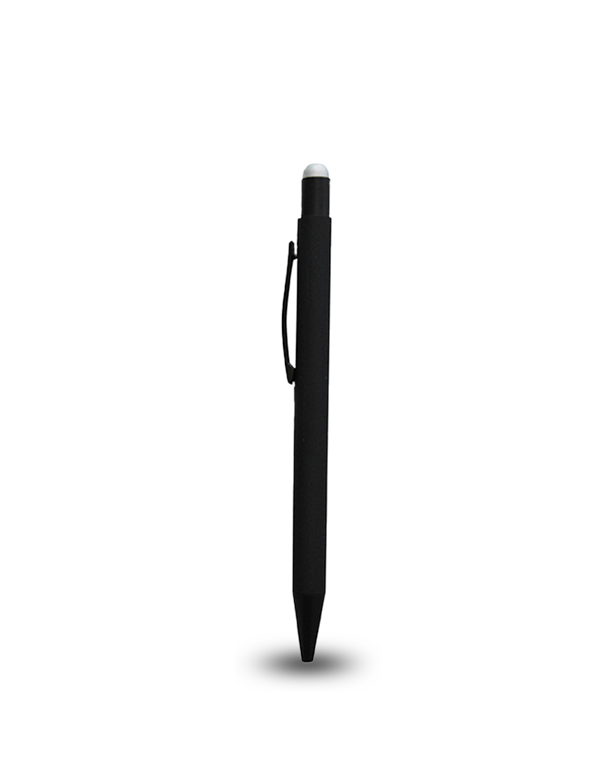 LONY PEN - Stylish Aluminum Push Pen with Rubber Coating and Touch Stylus