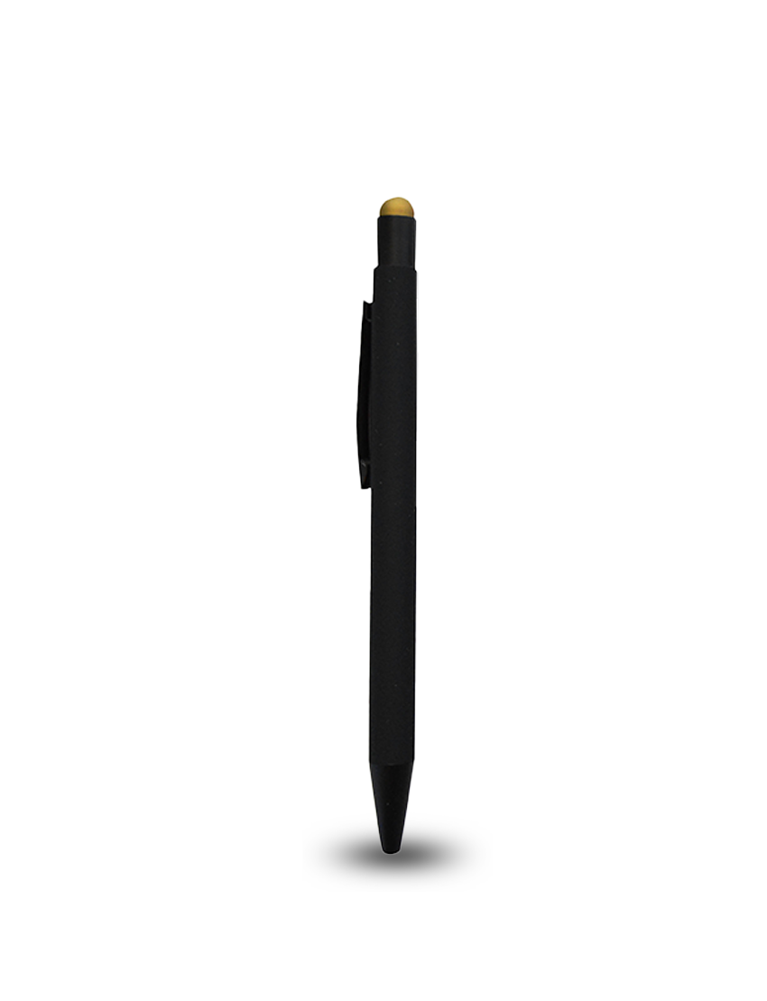 LONY PEN - Stylish Aluminum Push Pen with Rubber Coating and Touch Stylus