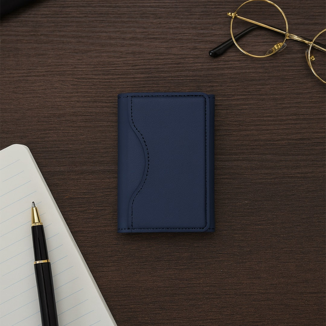 CARD CASE – Slim PU Leather Card Holder with MagSafe Attachment for Secure and Easy Access